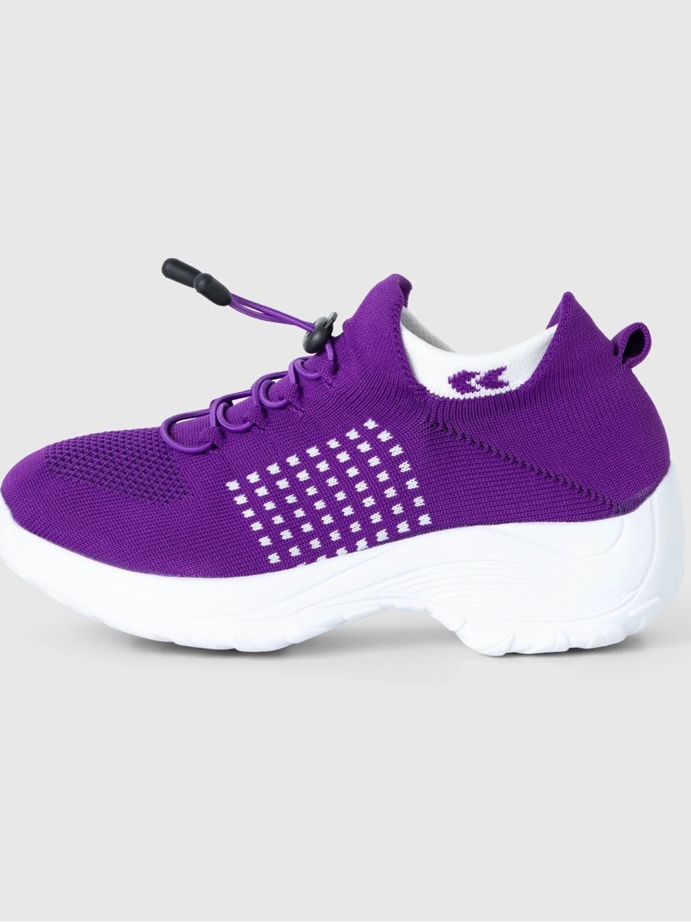 NEW! Women’s Orthopedic Comfortable Purple Knit Slip-On Walking Shoe Sneakers
